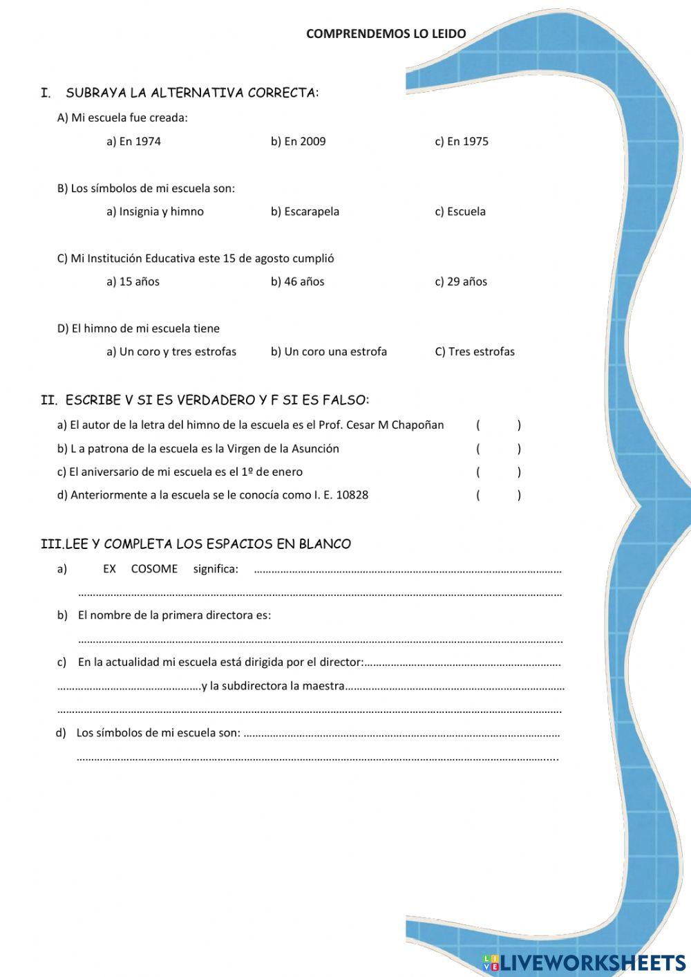 Historia de nuestra i.e.