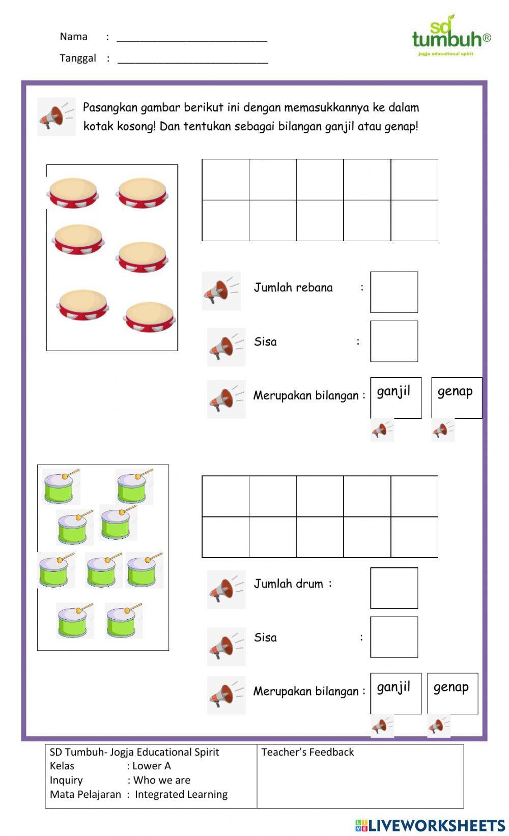 Integrated Learning-Bilangan Genap dan Bilangan Ganjil-1-20