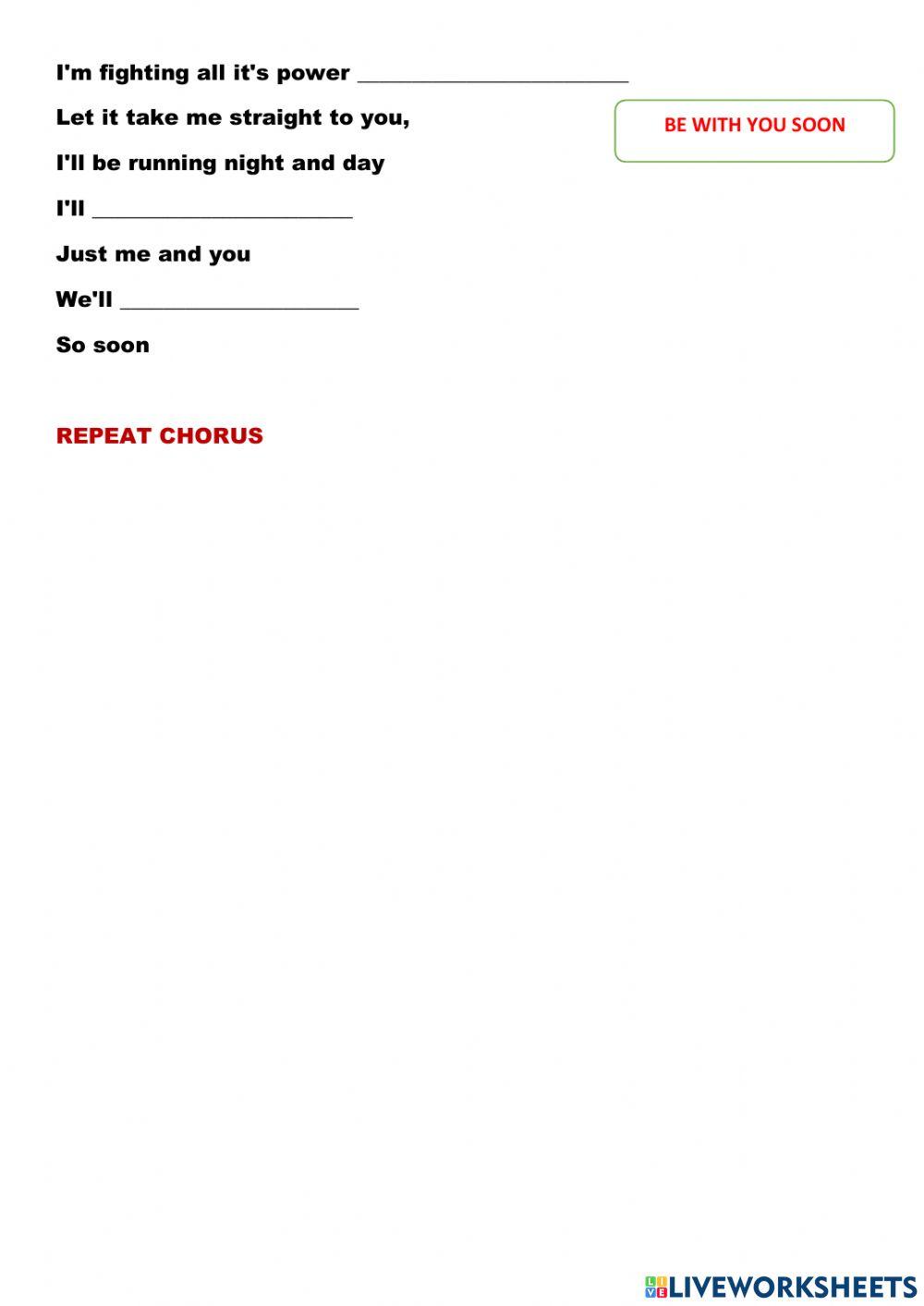 Song: Monsoon by Tokio Hotel