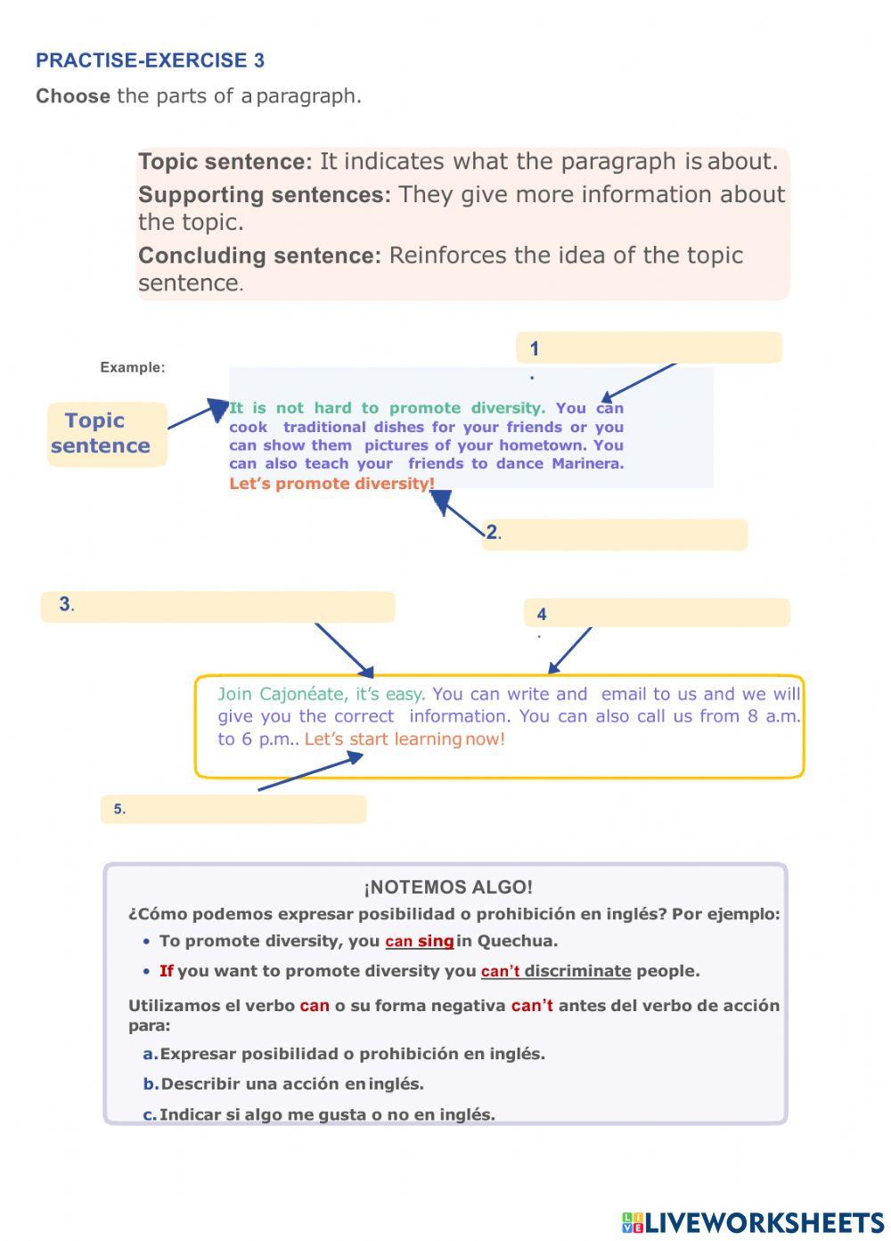 Activity 2- Level A2: Let's promote diversity