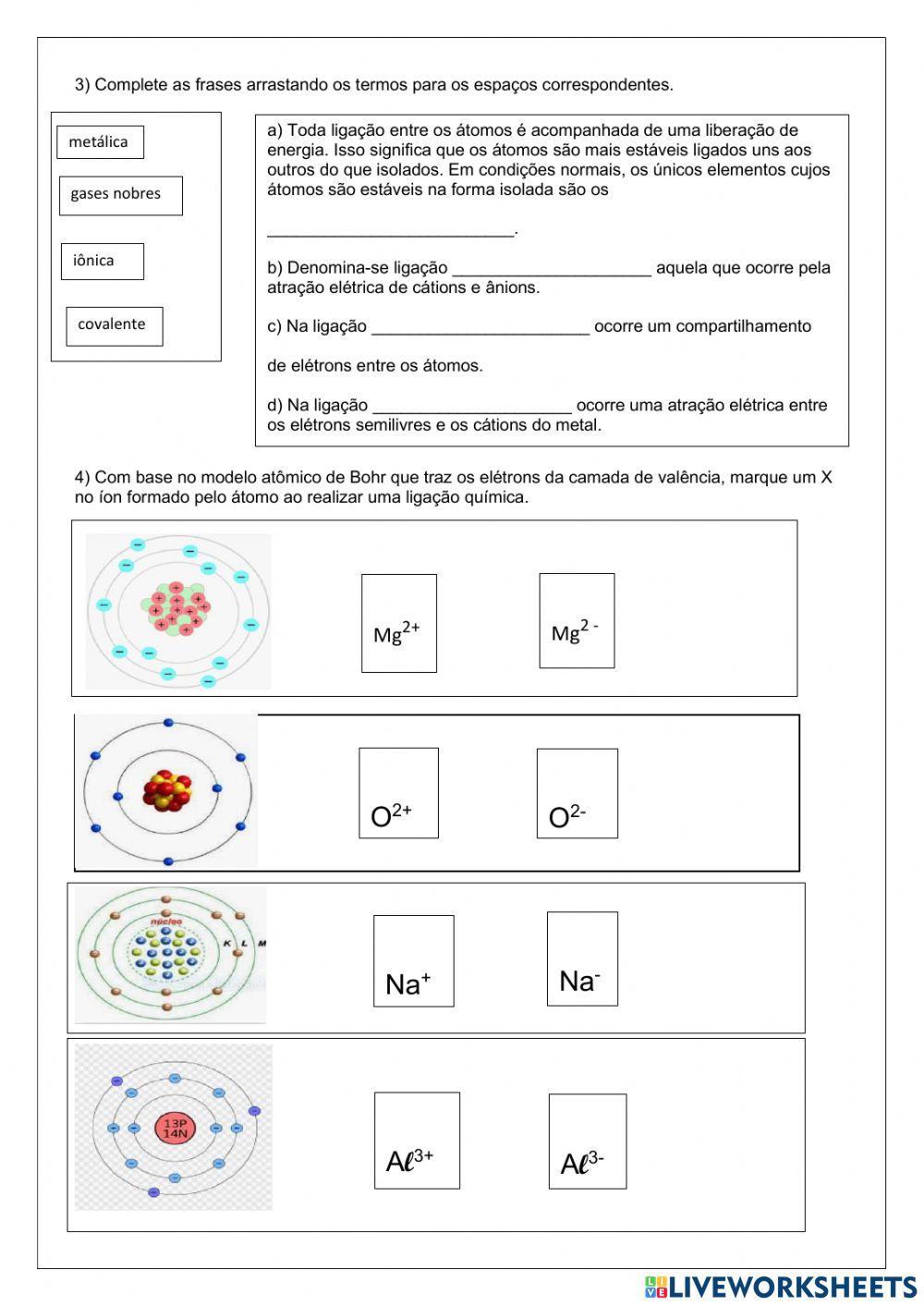 Ligações químicas