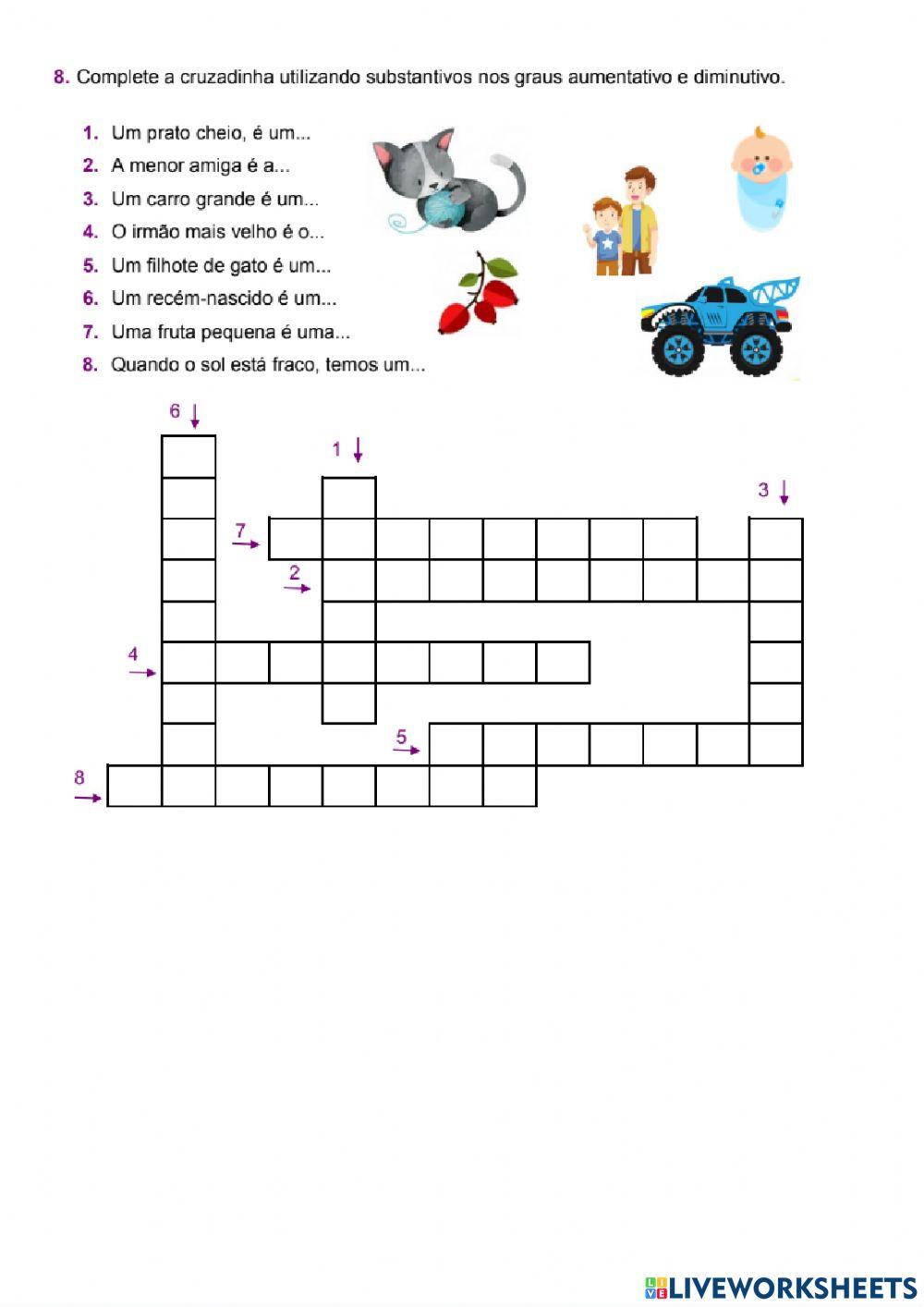 Aumentativo e diminutinho