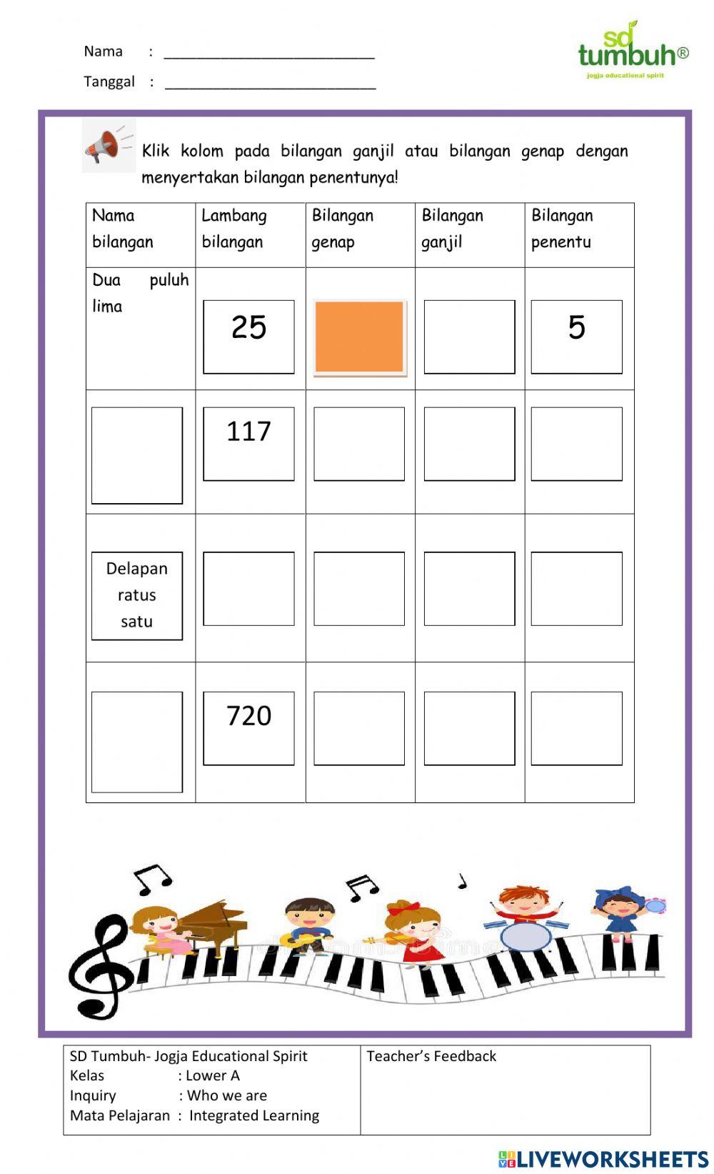 Integrated Learning-Bilangan Genap dan Bilangan Ganjil-1-999