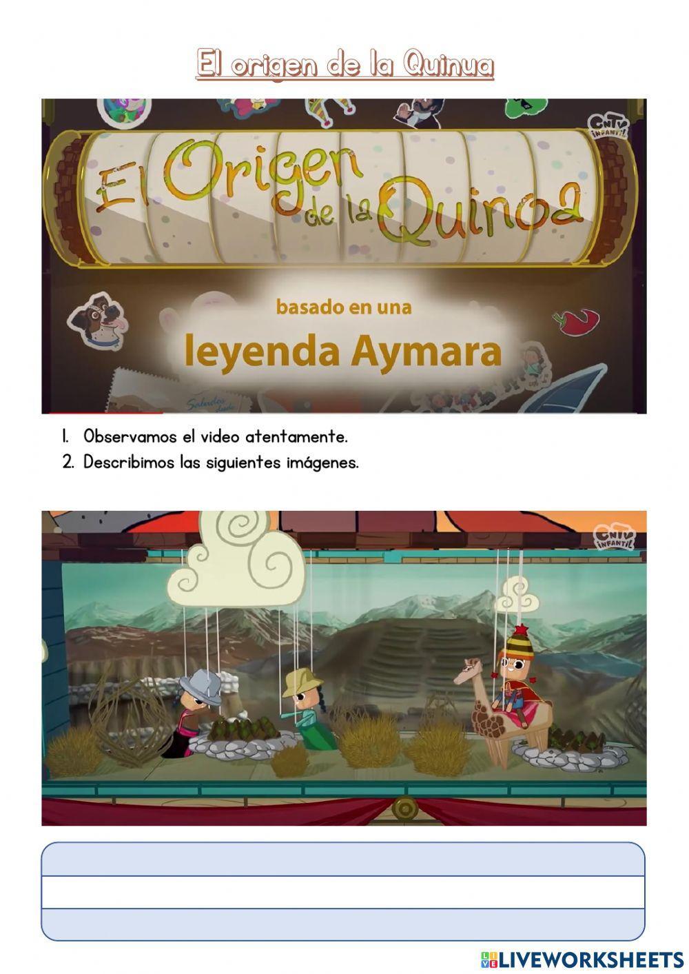 La leyenda de la Quinua