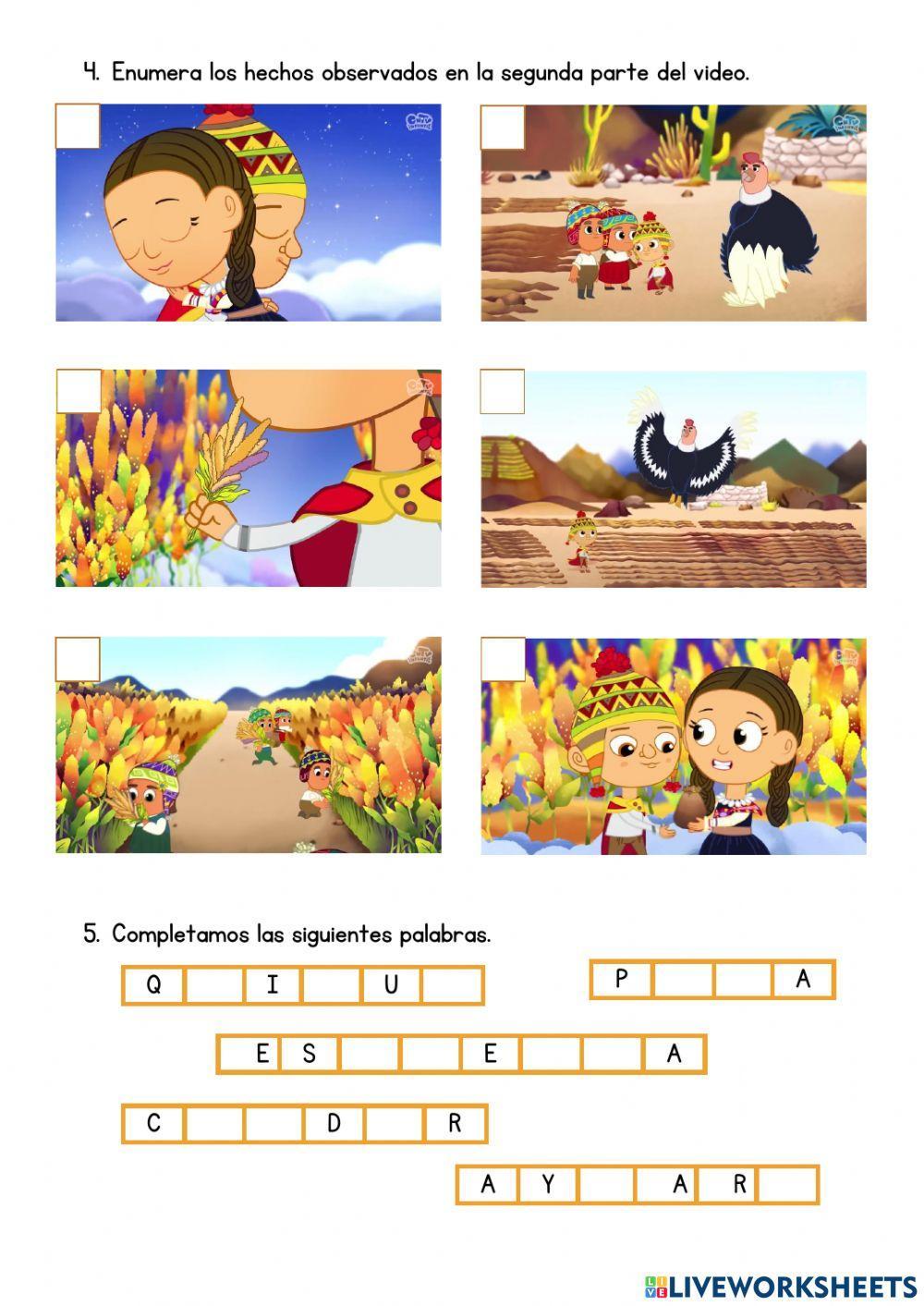 La leyenda de la Quinua