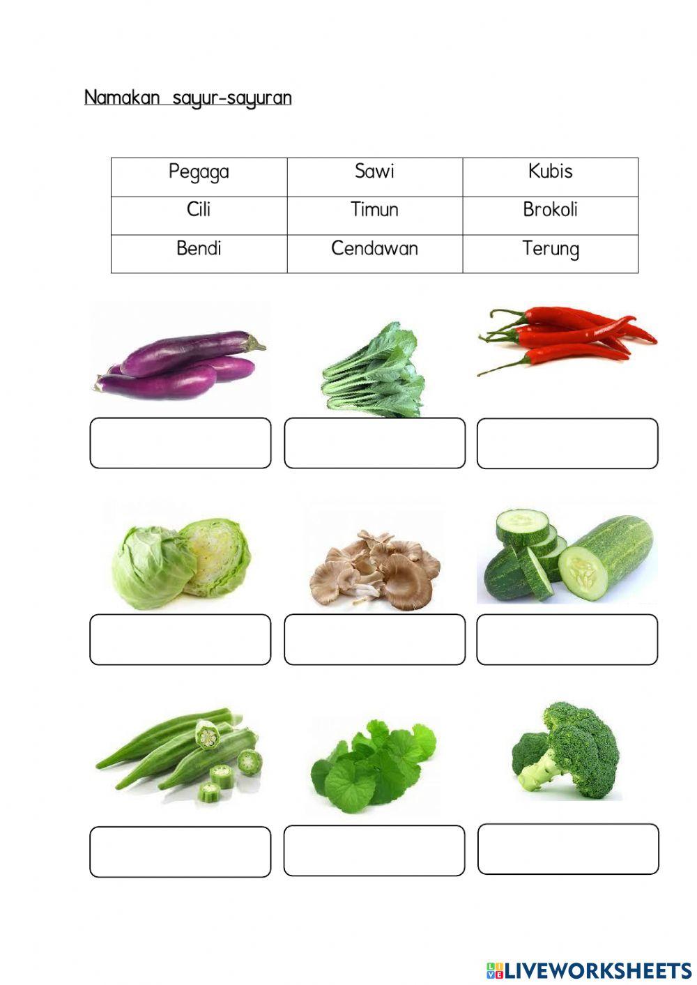 Namakan sayur