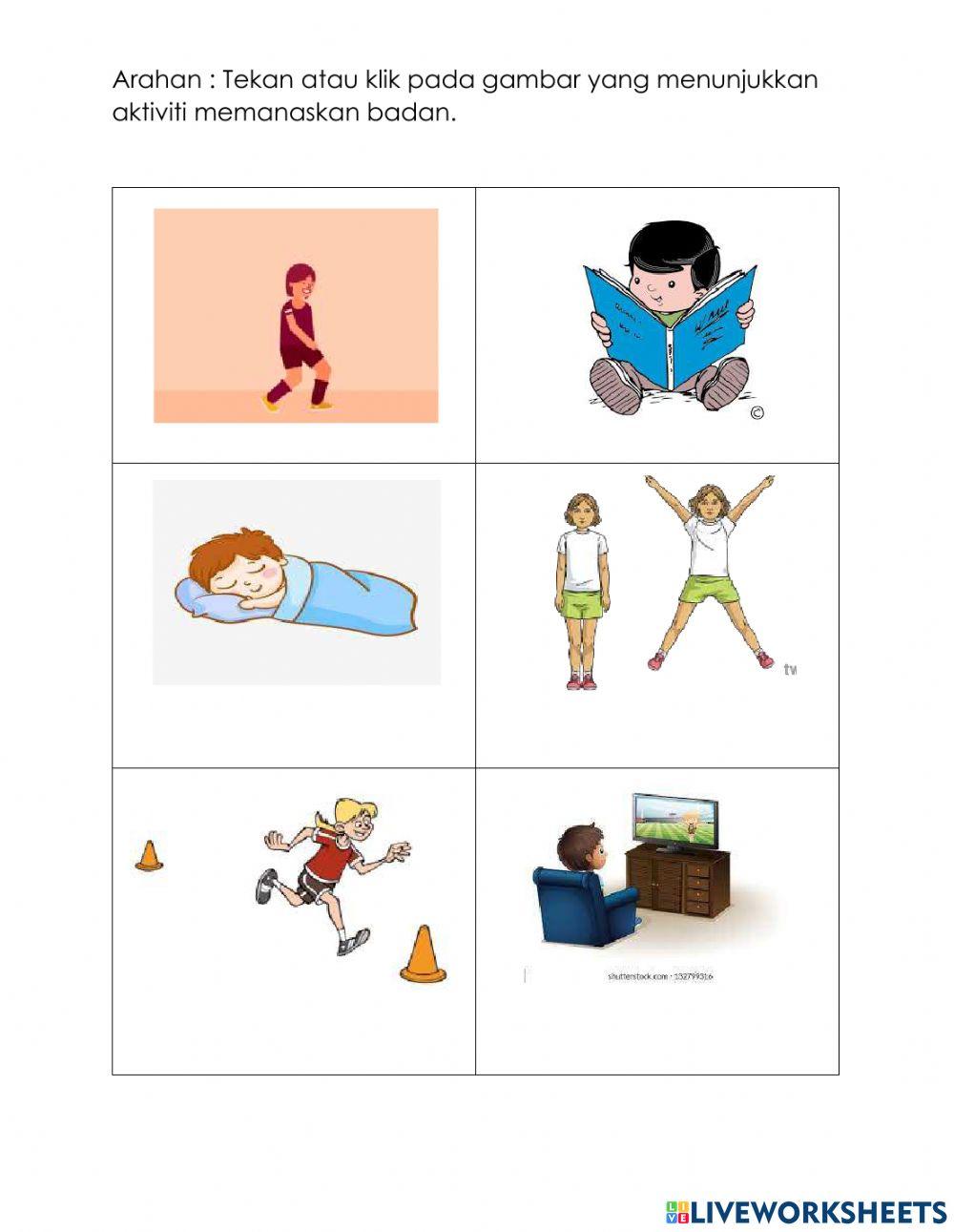 Aktiviti memanaskan badan