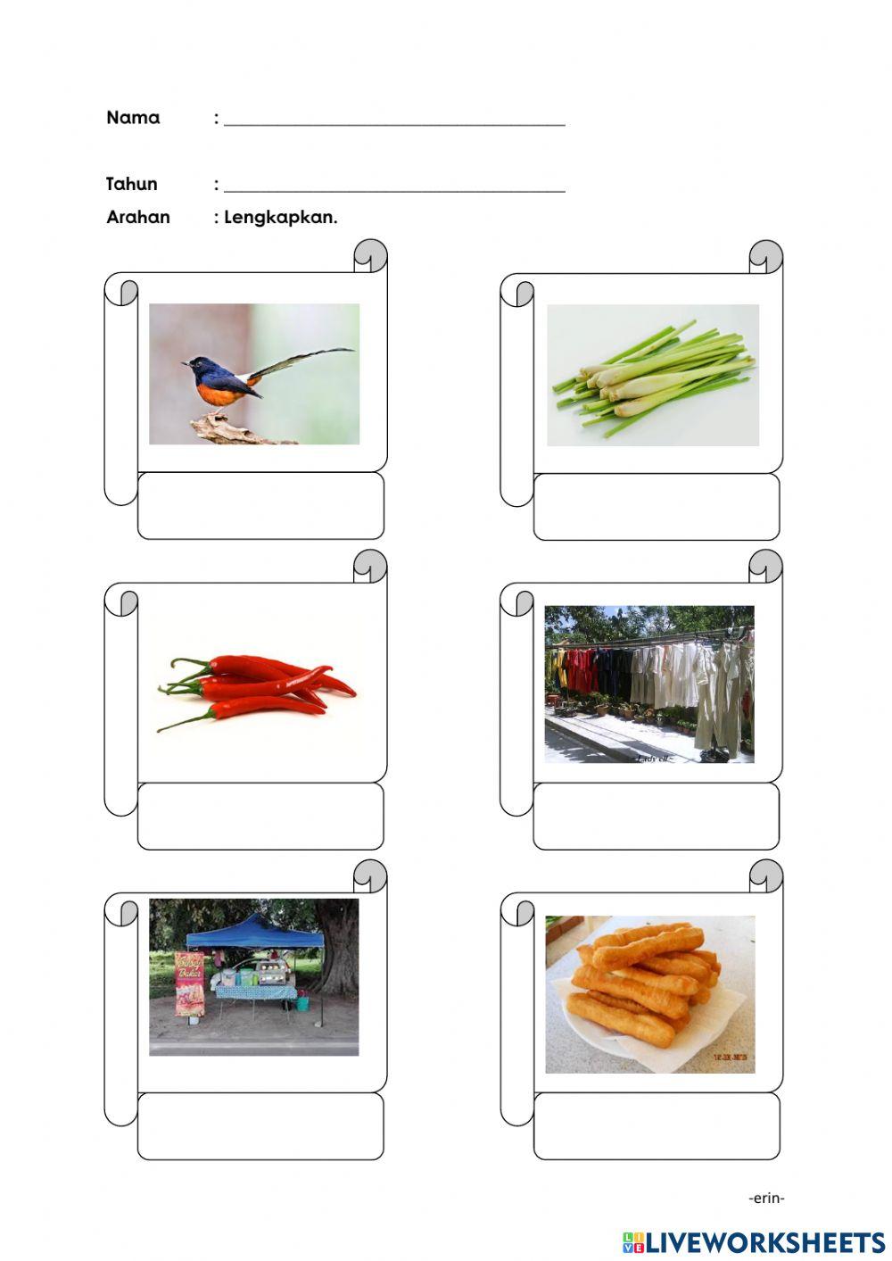 Perkataan yang melibatkan diftong 2