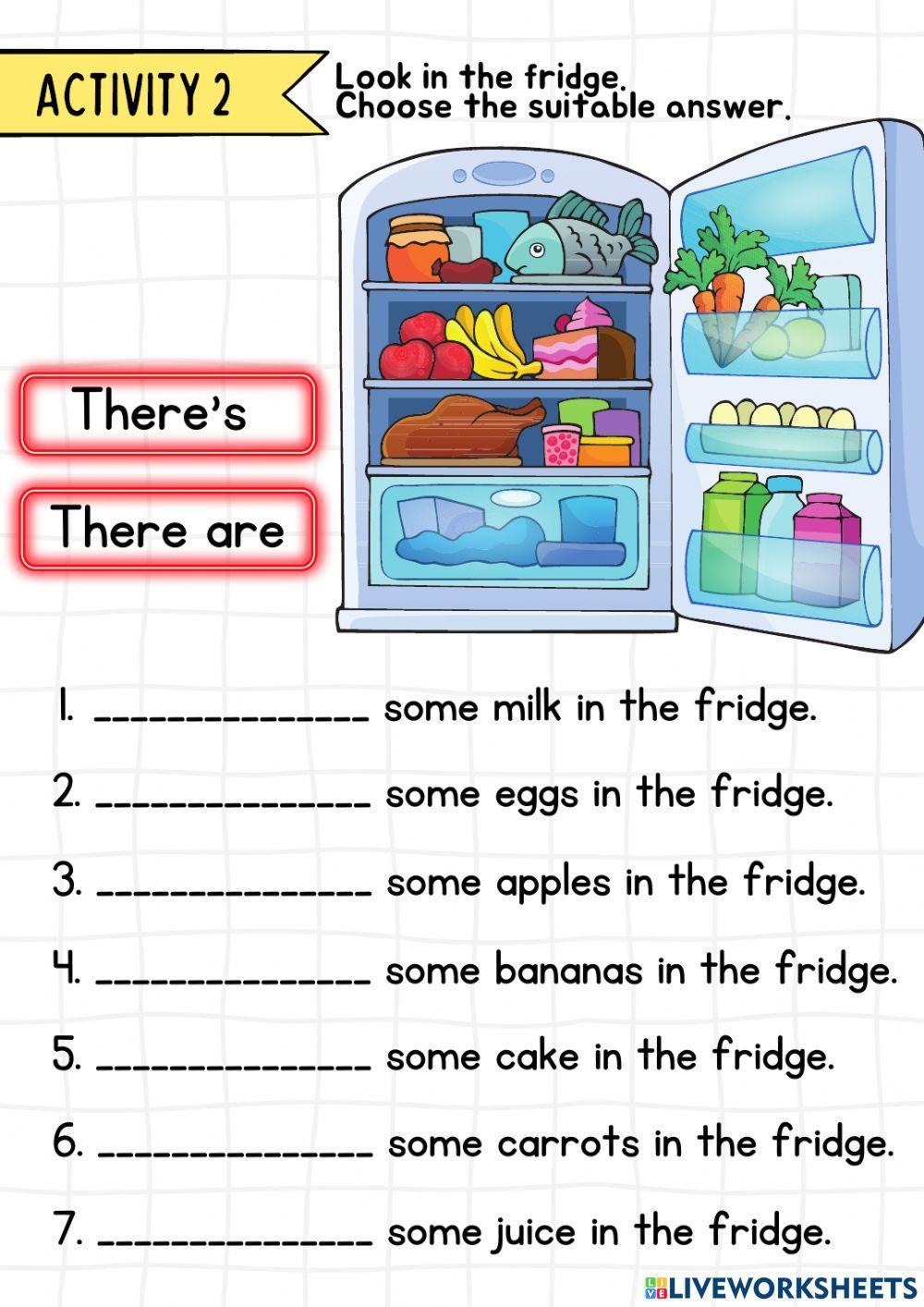 Countable & Uncontable Nouns (There's- There are)