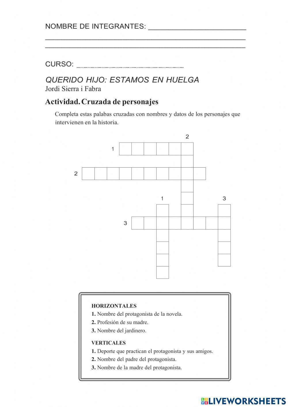 Querido hijo estamos en huelga