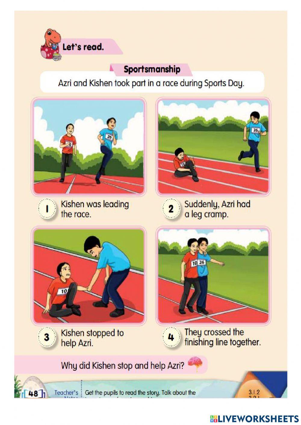 English pendidikankhas tahun 5 unit 7-track and field