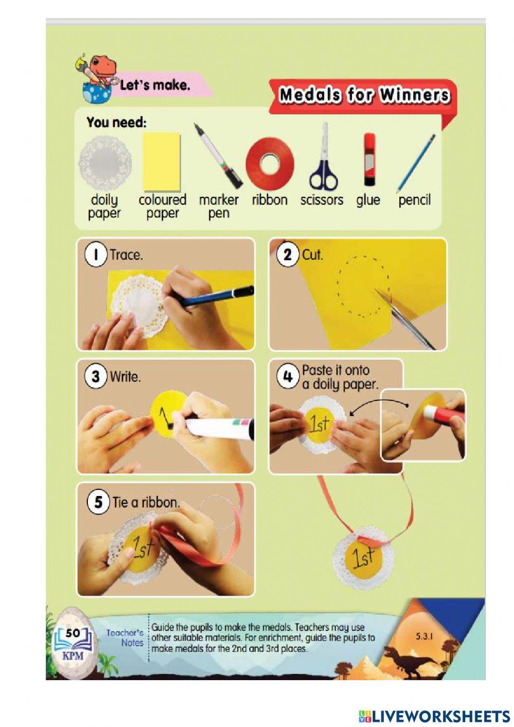 English pendidikankhas tahun 5 unit 7-track and field