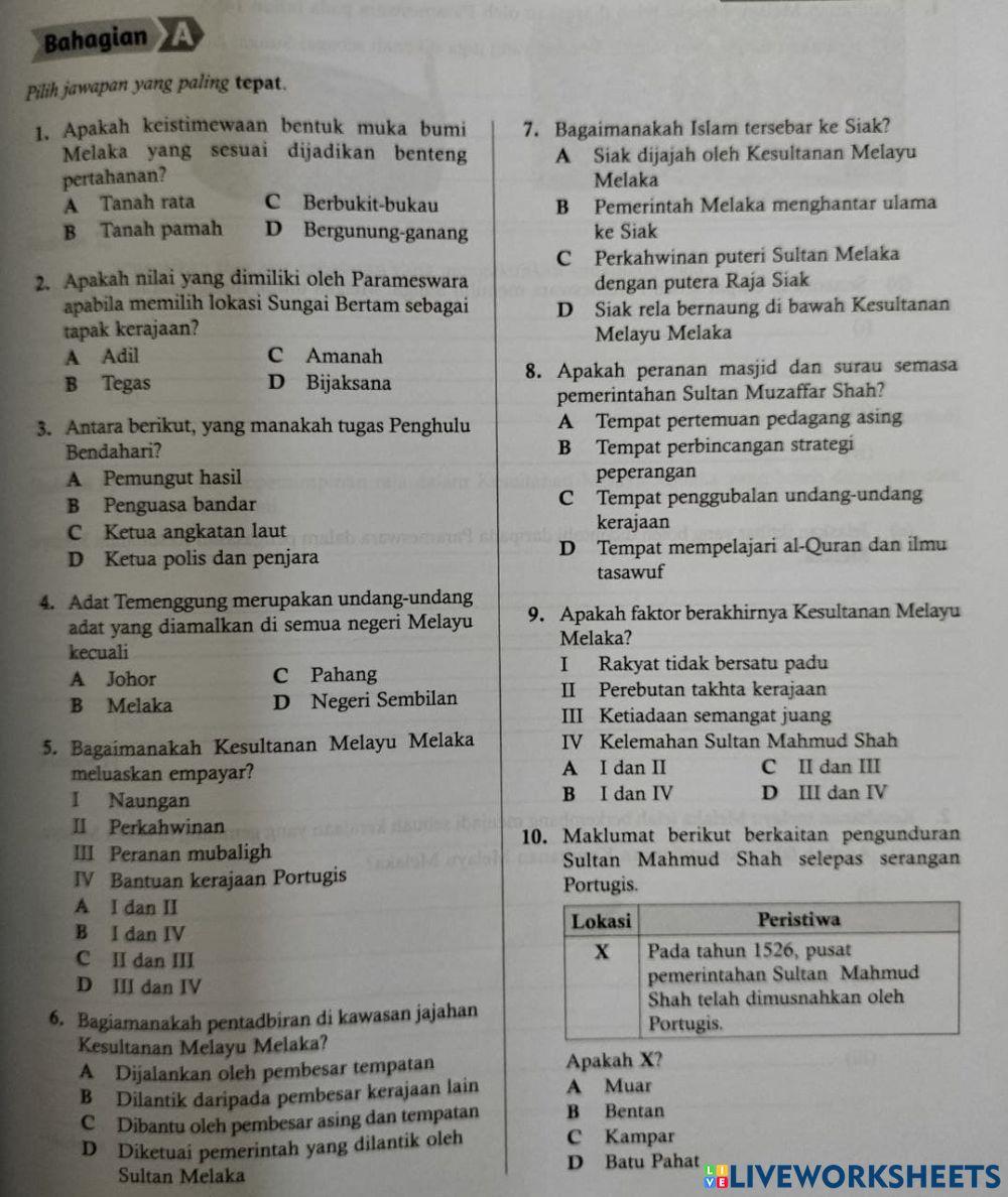 Bab 5: kesultanan melayu melaka