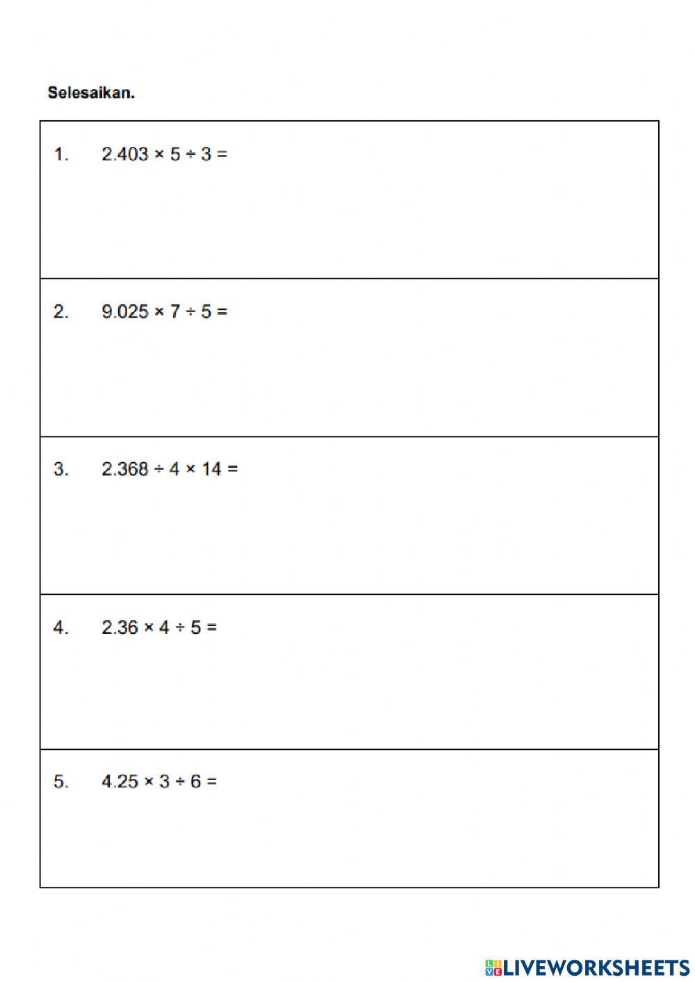 Modul 2 Matematik Tahun 6