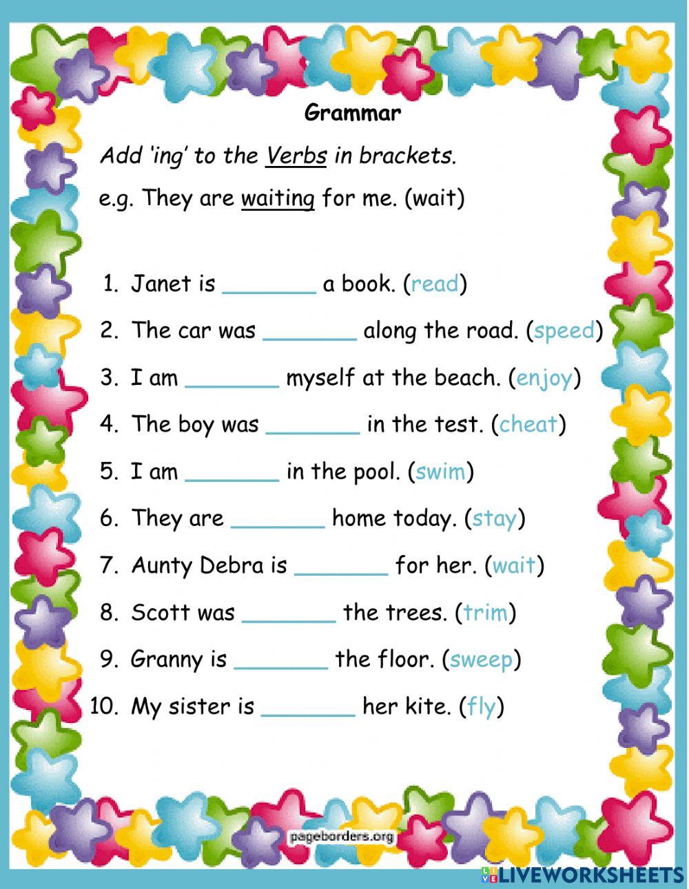 Present Continuous Tense