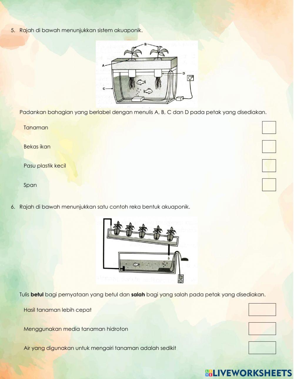 2.5 reka bentuk akuaponik