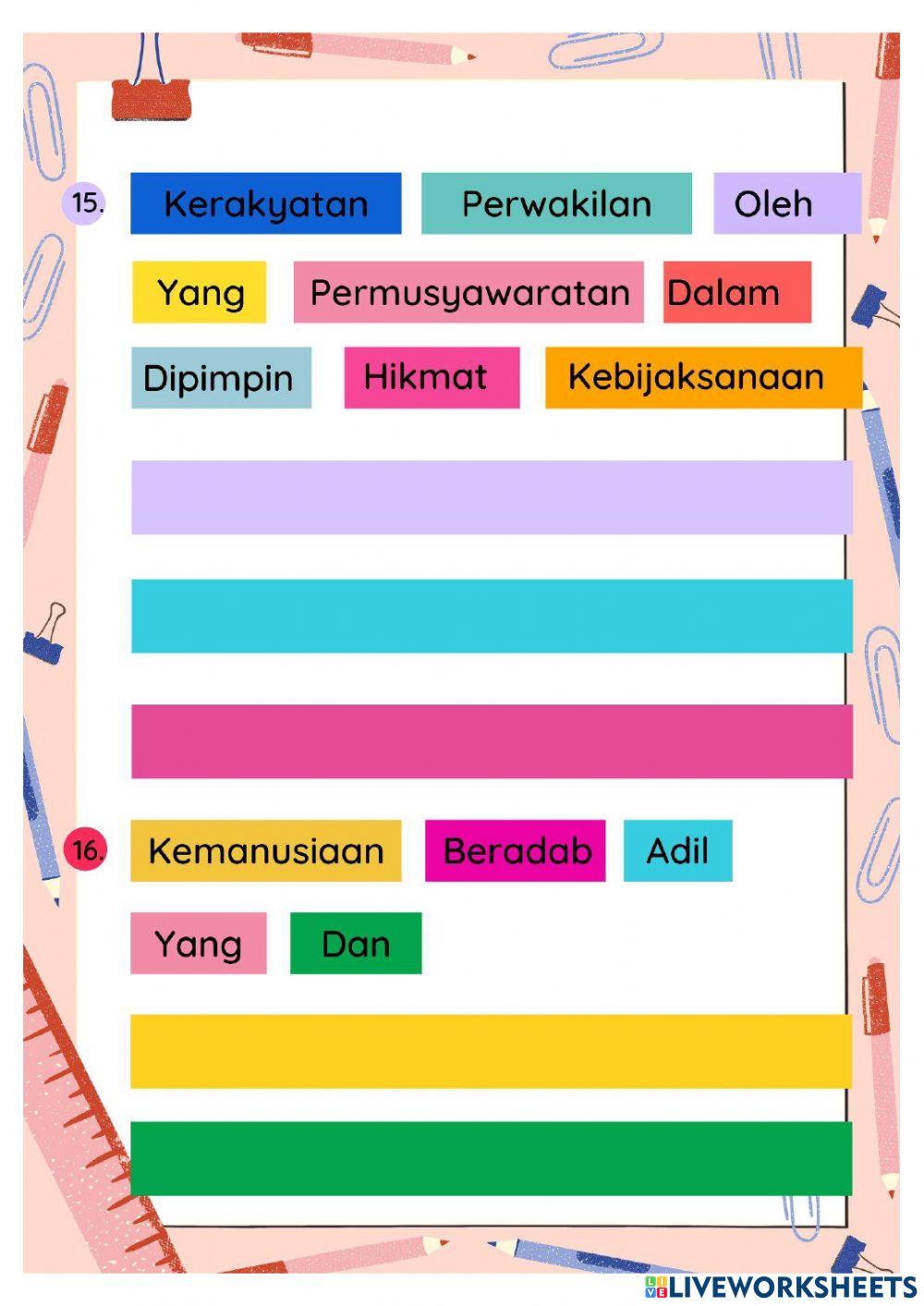 Lembar Evaluasi Tema 3 St1 Pb1