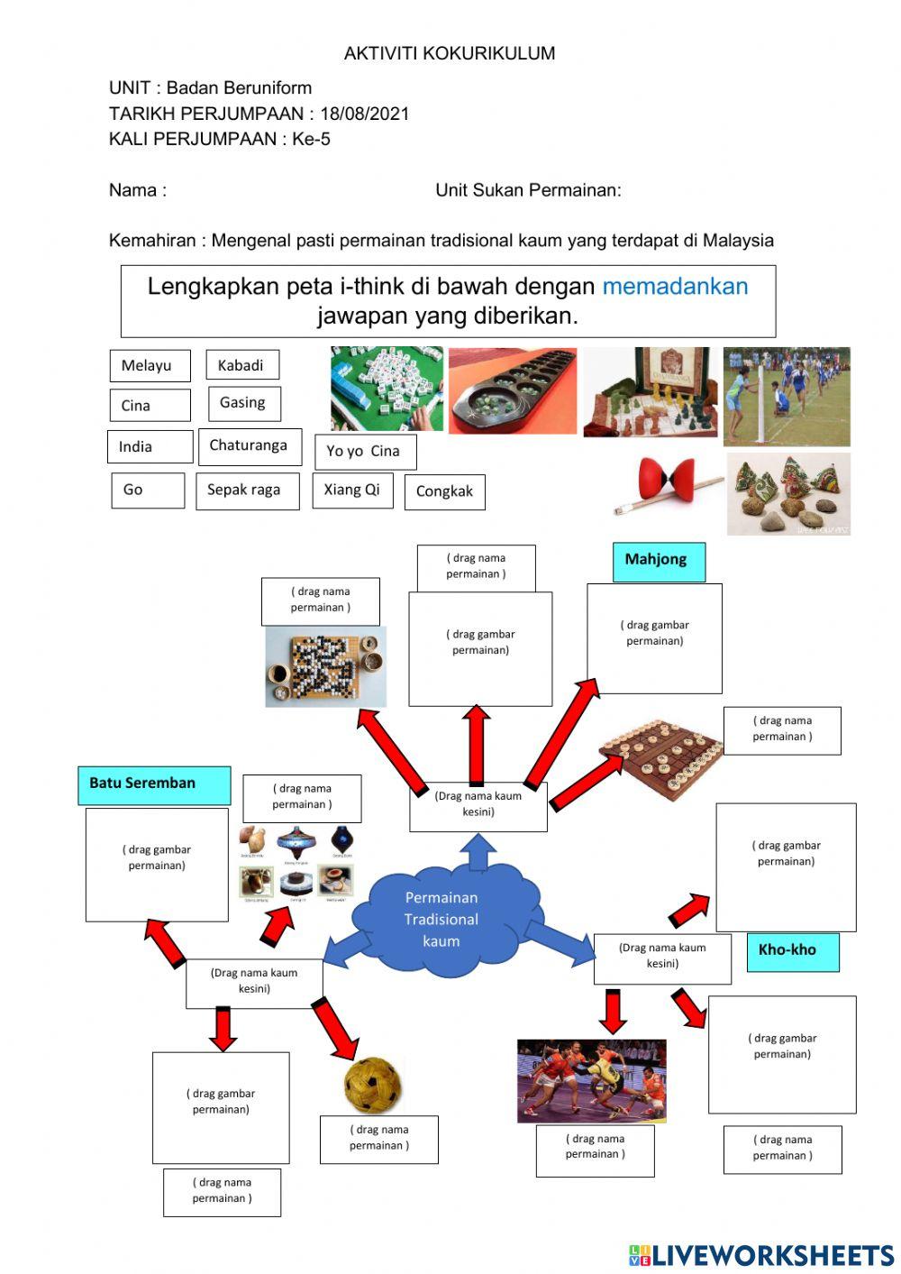 Permainan Tradisional Kaum