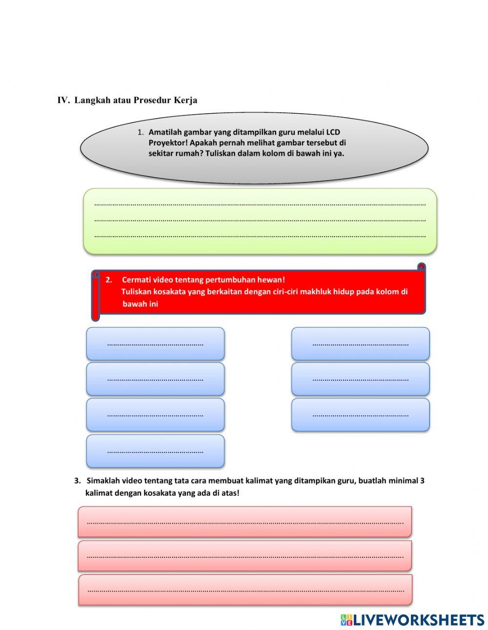LKPD Tema 1 Subtema 3