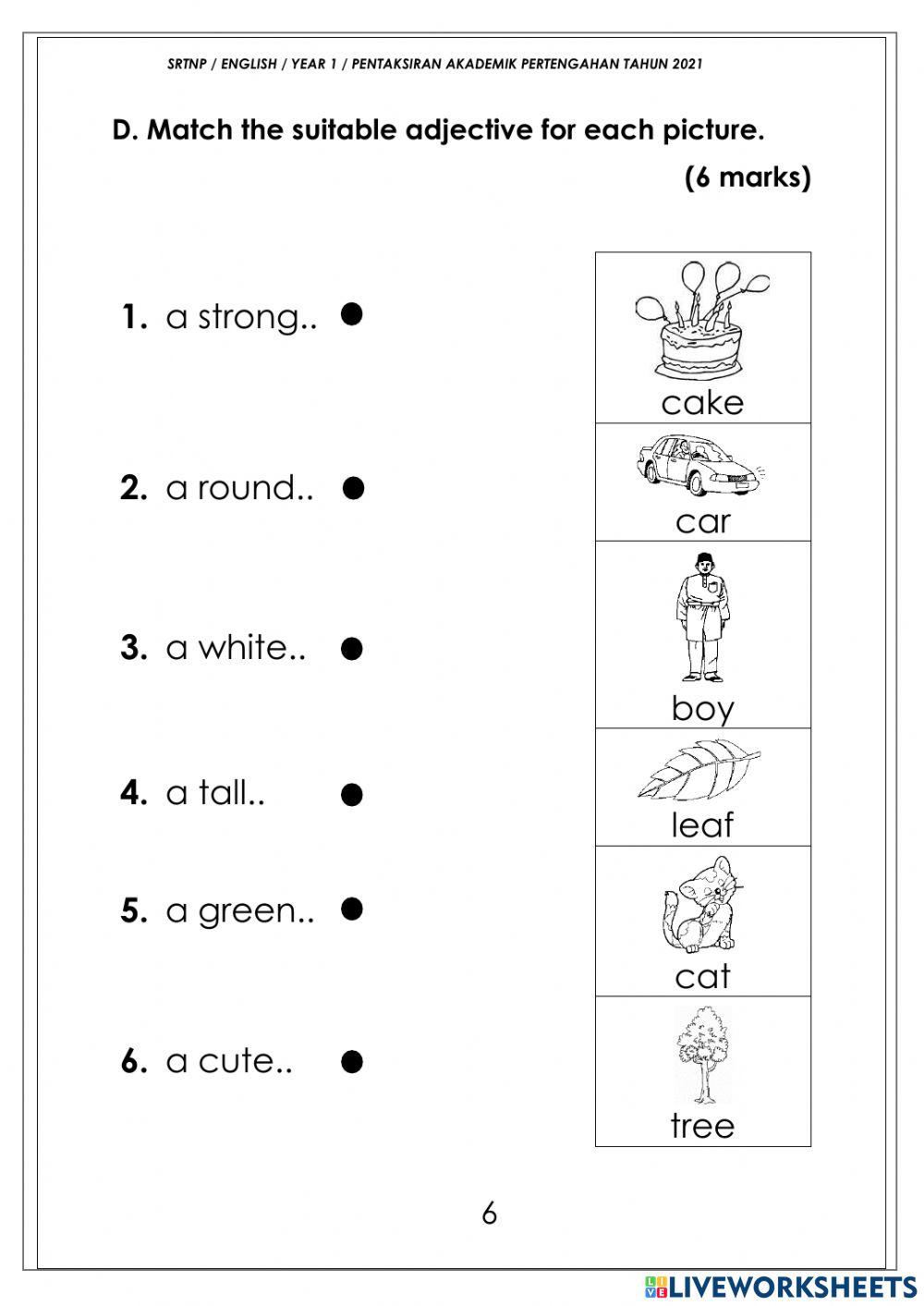 Ujian Bertulis SRTNP Pertengahan Tahun 2021