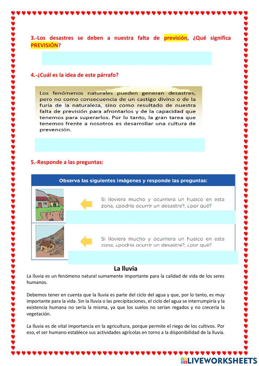 Fenómenos naturales