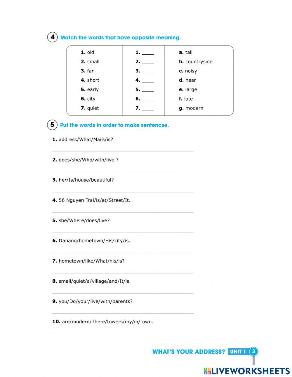 What's your address?