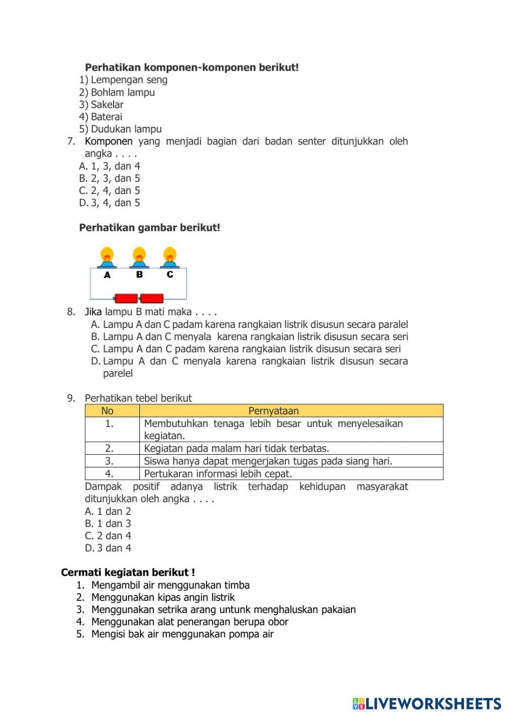 Tes formatif