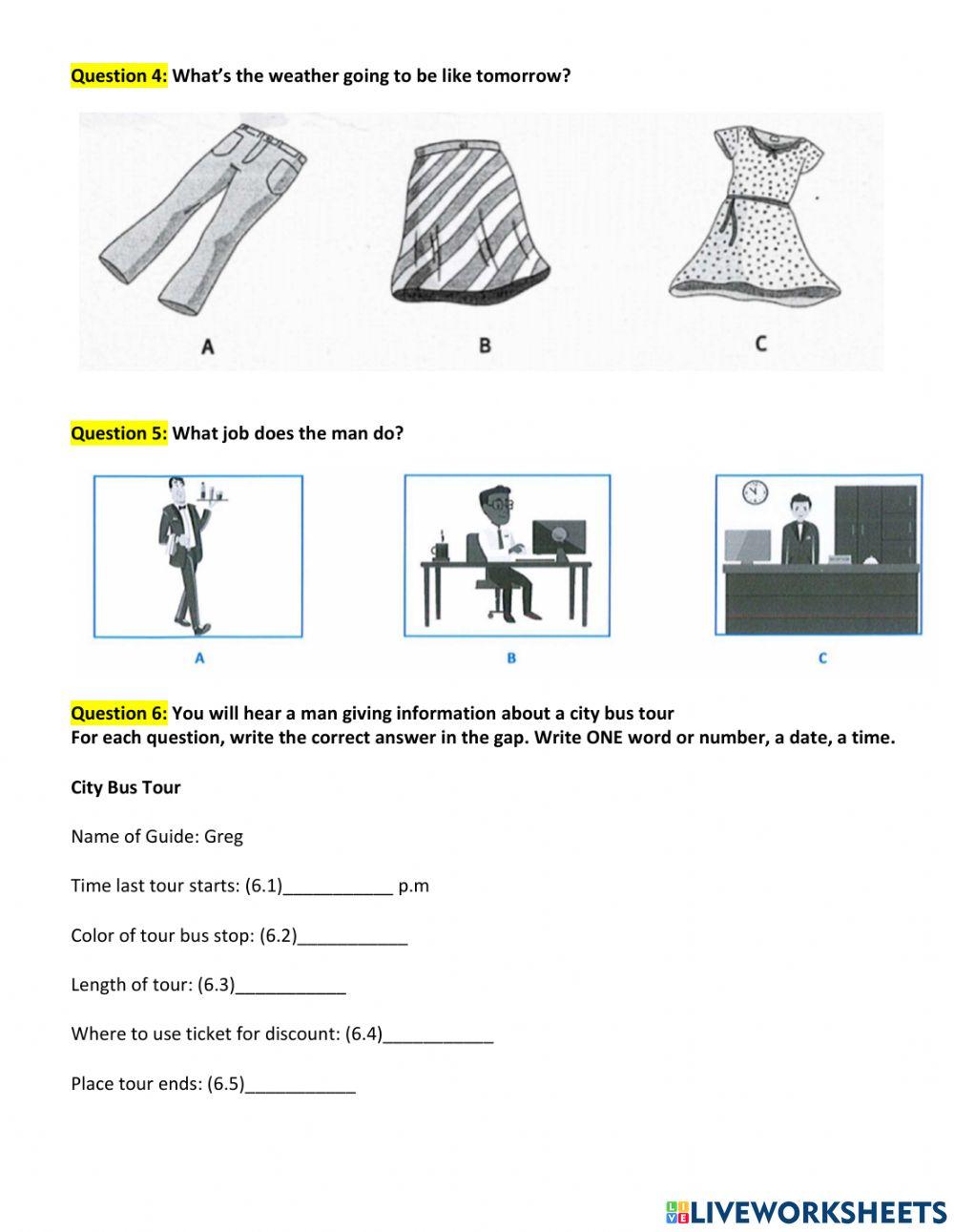 KET K12-Listening-Aug 19