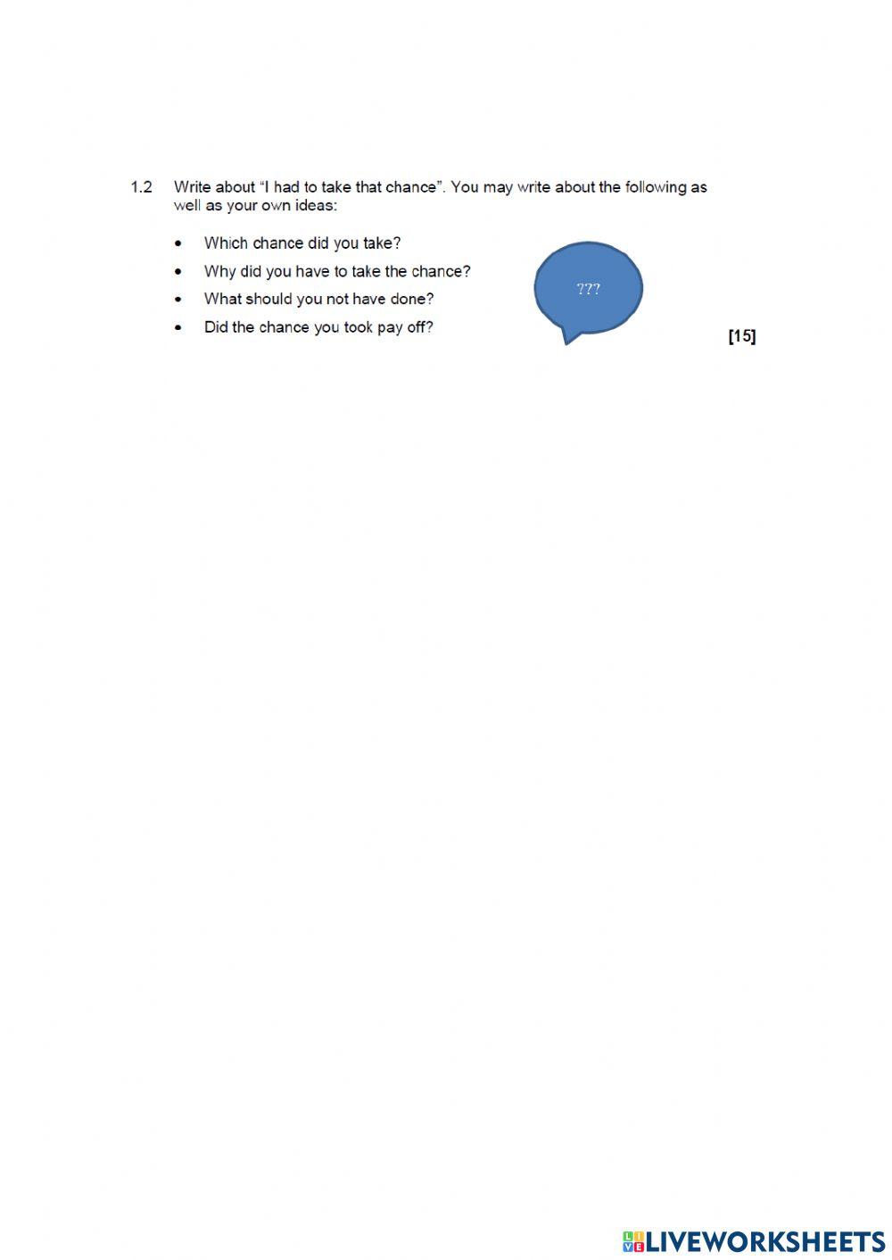 English paper 2 part 1-