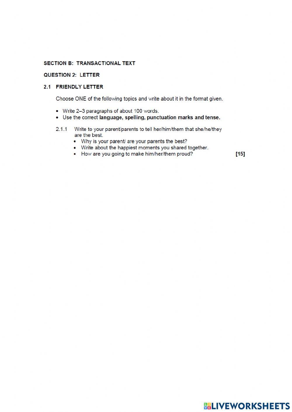 English paper 2 part 2