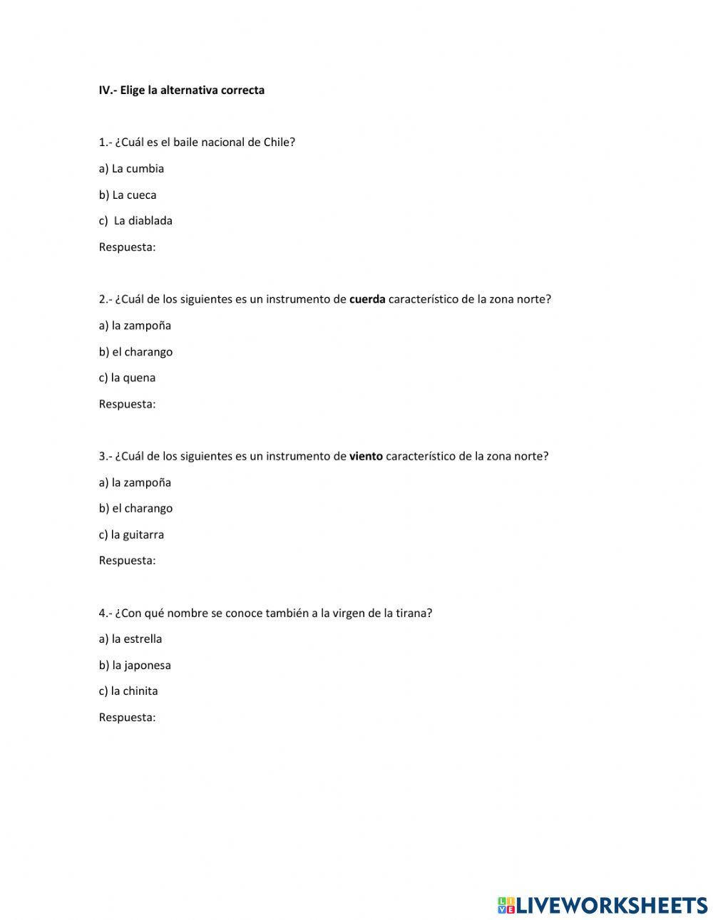 Fiestas tradicionales Chile