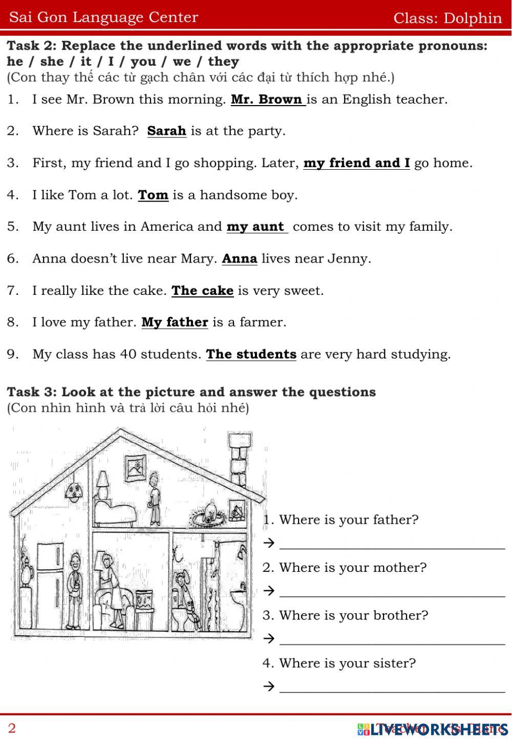 Homework-class Dolphin (Aug 18th)