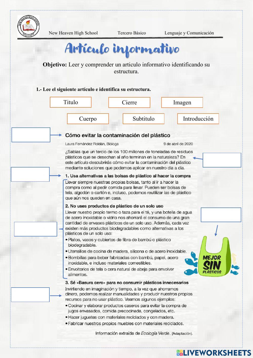 Articulo informativo