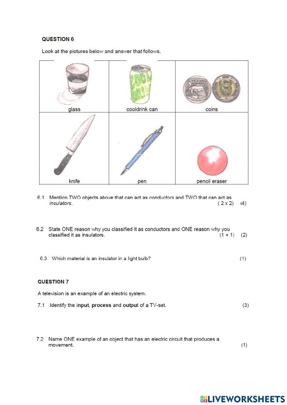 Science paper part 1