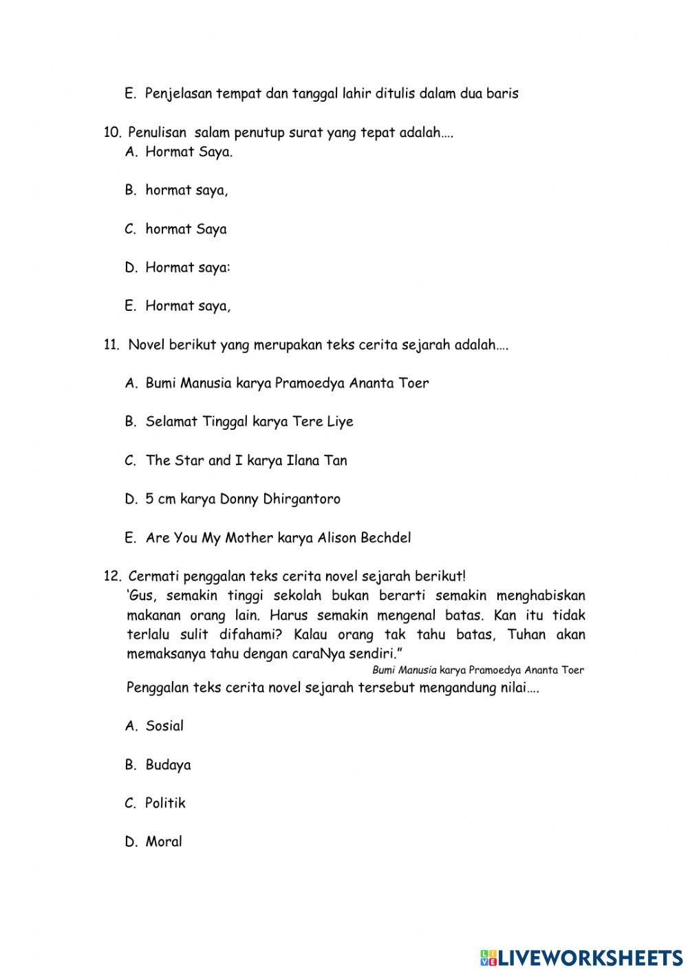 Penilaian Harian Basindo