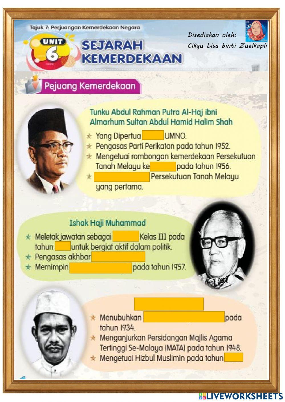 Sejarah Kemerdekaan