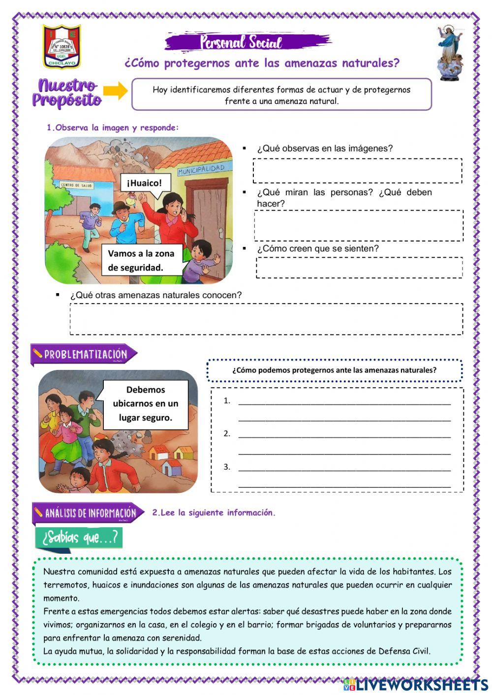 Como protegernos ante las amenazas naturales