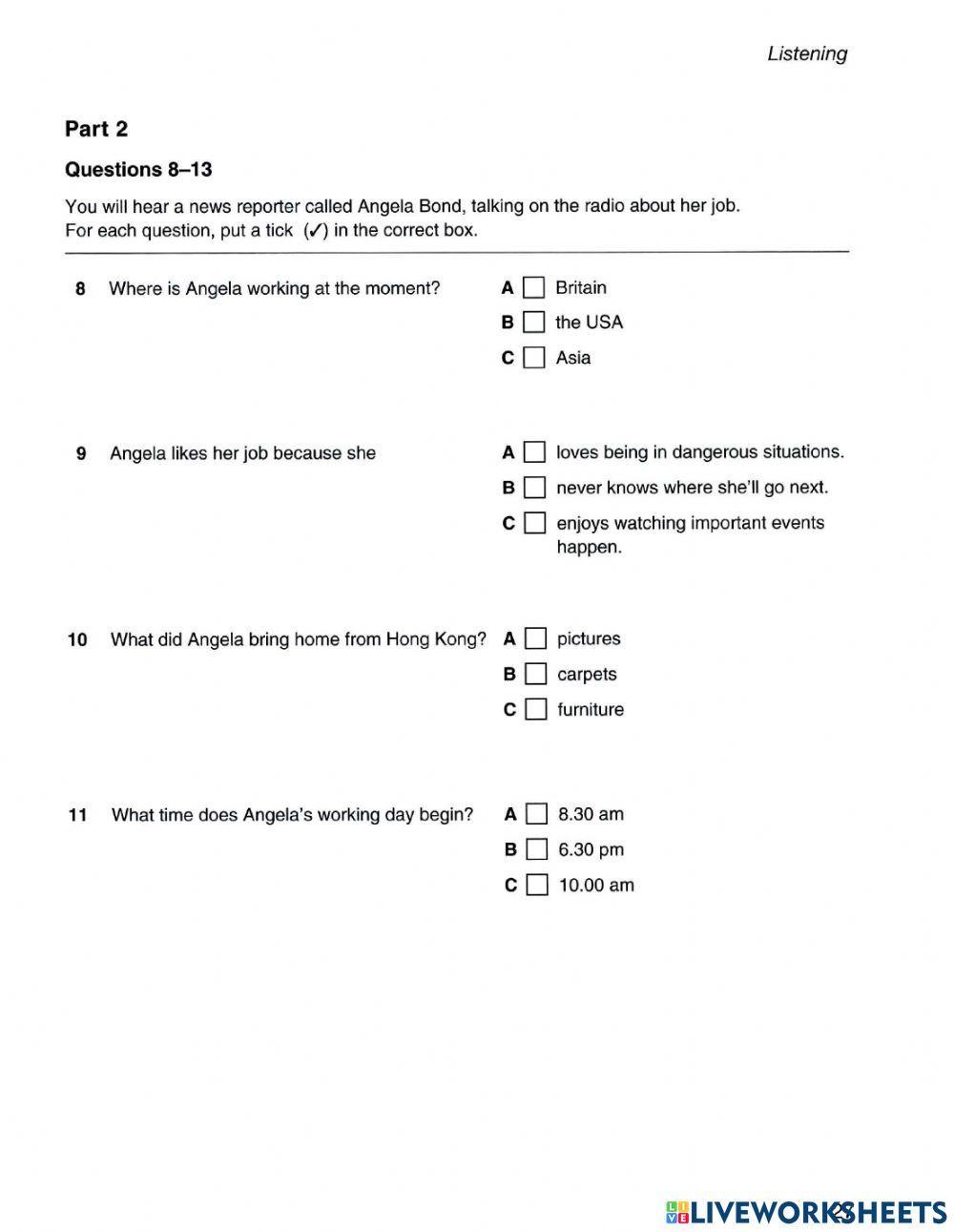 Pet listening part 2