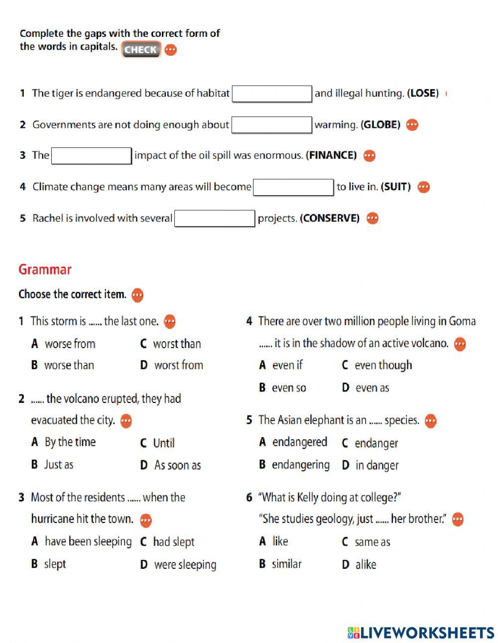 Language knowledge unit 3