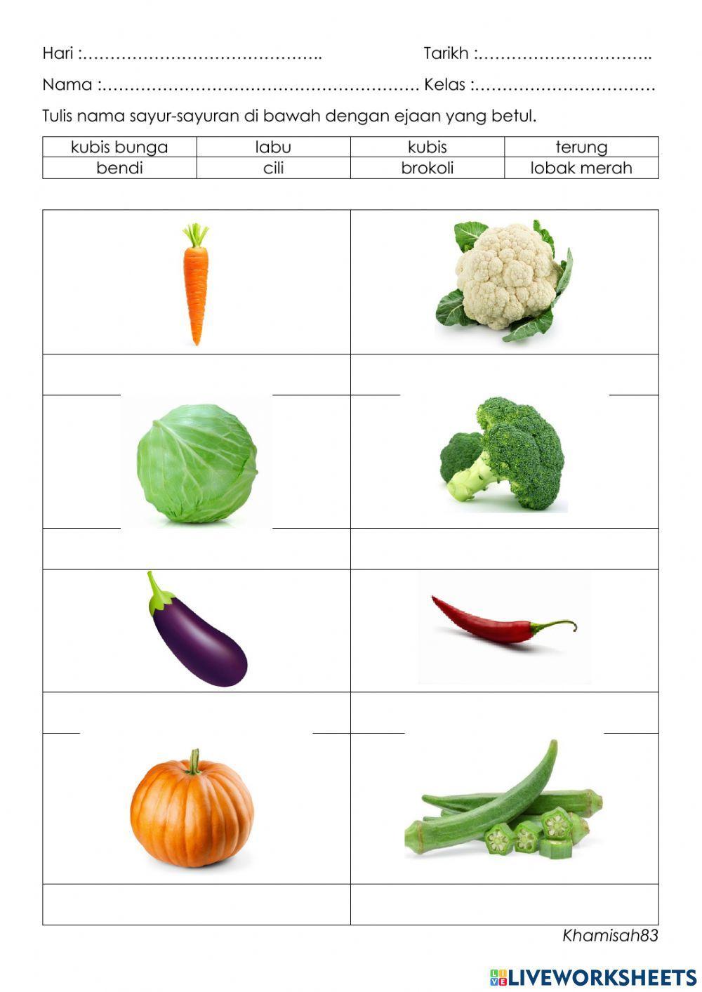 Sayur-sayuran Sayur-sayuran