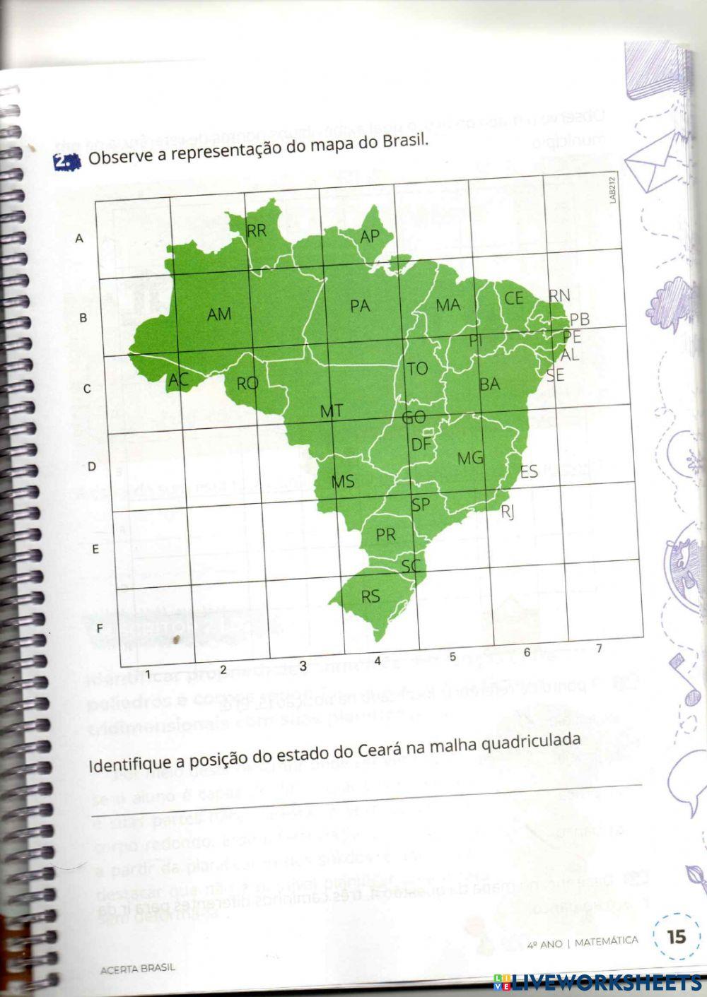 Localiuzação e figuras geometricas