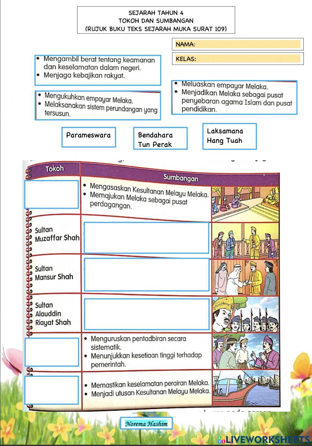 SEJARAH: Kenali Tokoh Terbilang 2