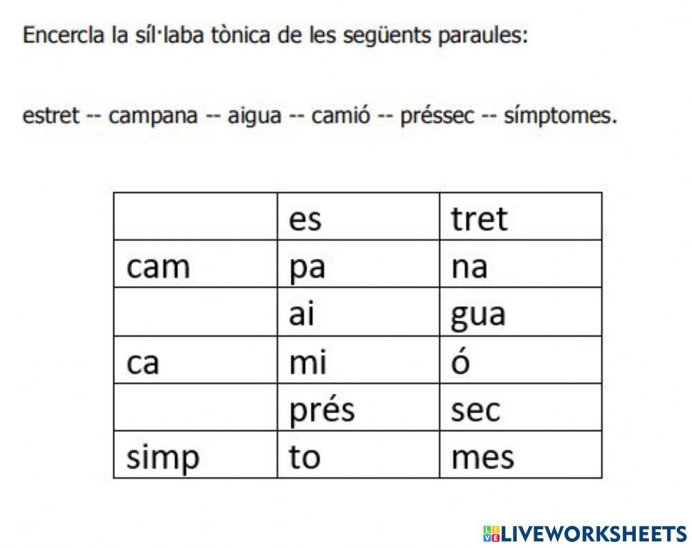Prova Inicial català 5e ex7