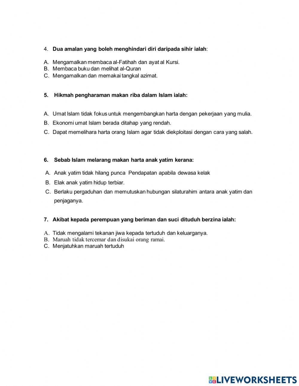 Hindari dosa-dosa besar