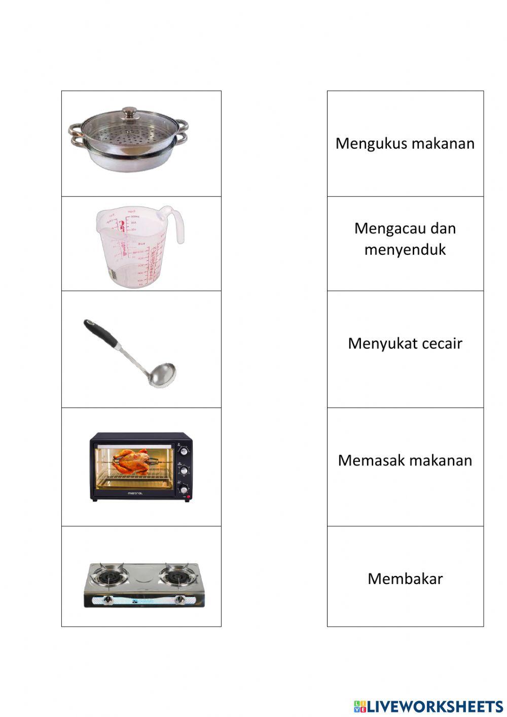 Fungsi Alatan Penyediaan Doh