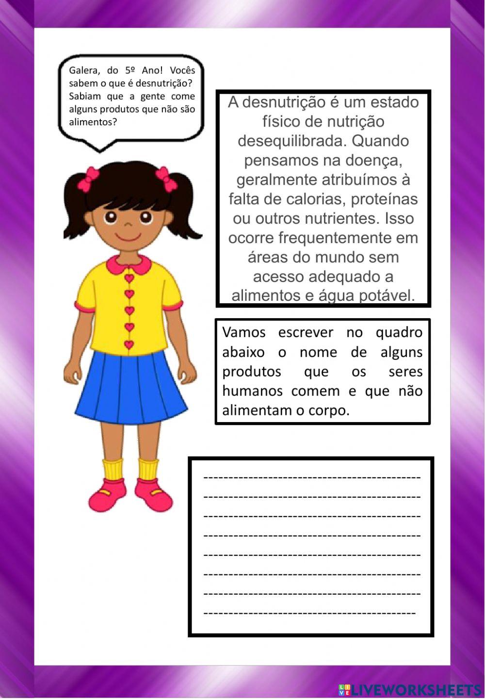 Alimentação e o Sistema Digestório