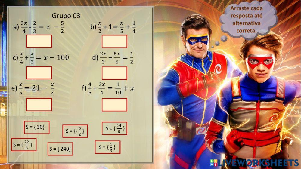 Equação do 1° grau
