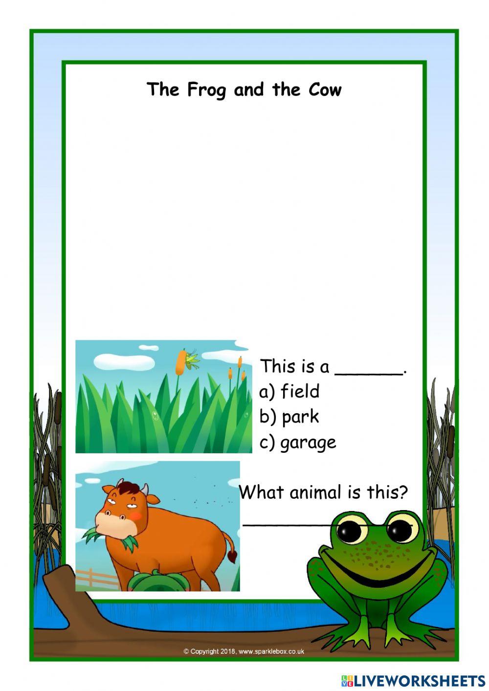 The Frog and the Cow