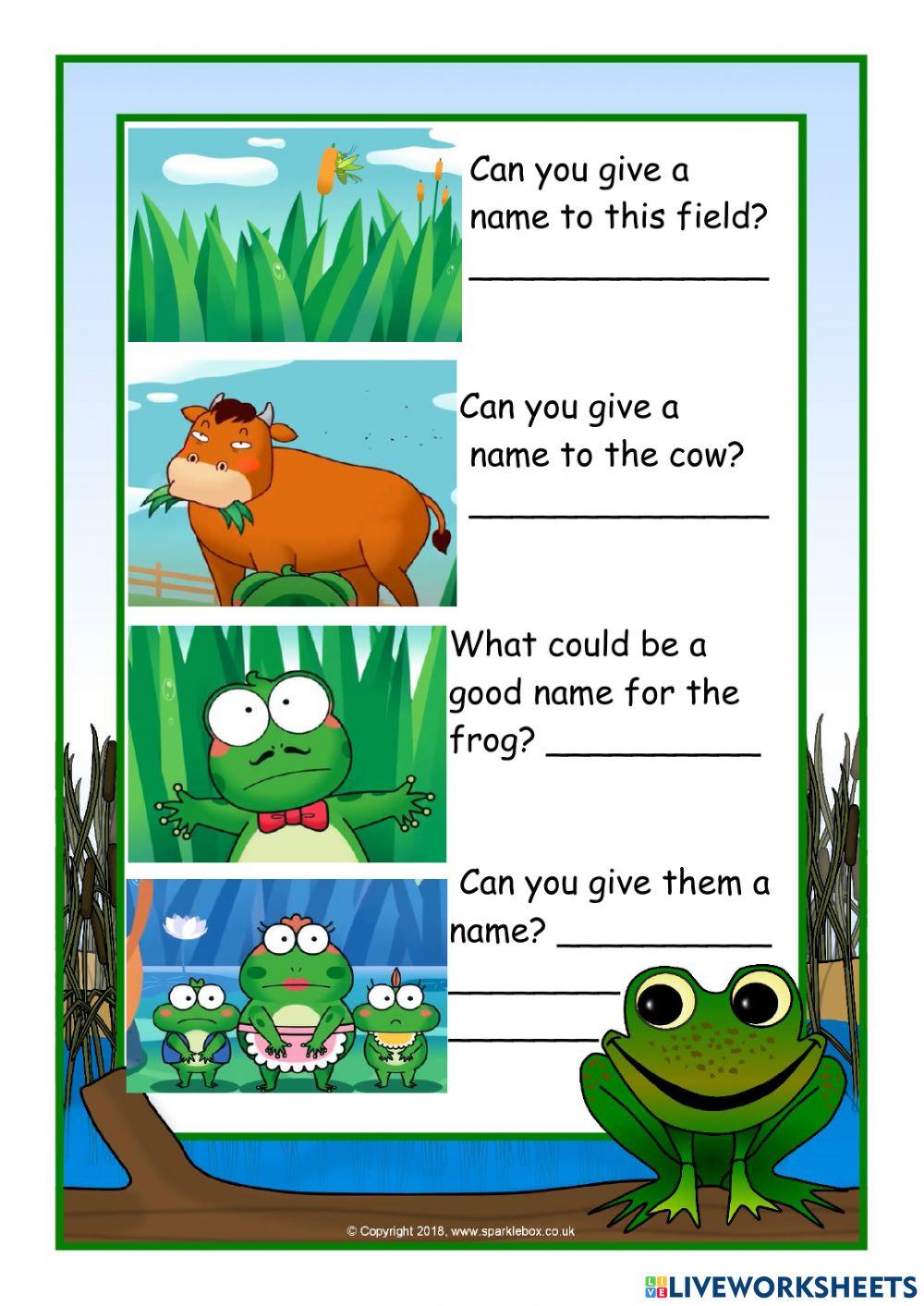 The Frog and the Cow