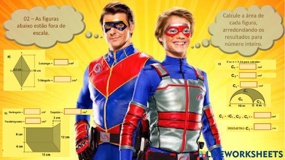 Área de figuras planas